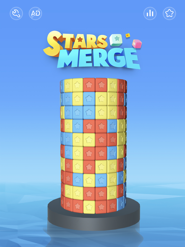Stars Merge Match Turn Cube