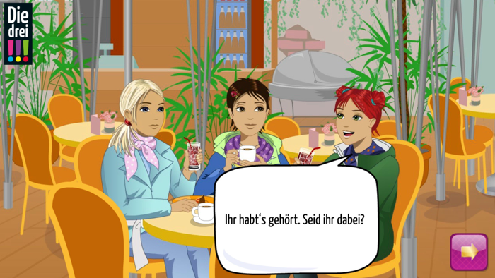 Die drei  - Picknickdrama