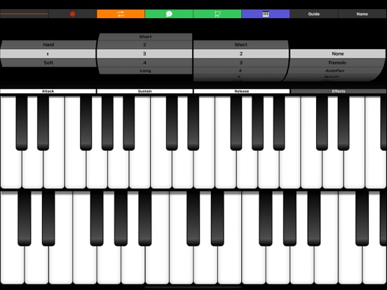 E Piano Synth - Keyboard Tiles iPad screenshot 6 - Music app