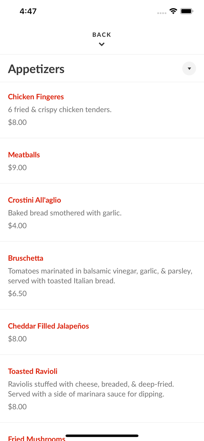 Luisas Brick Oven Pizzeria