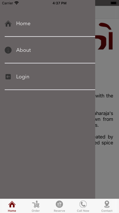 Gandhi Restaurant Screenshot