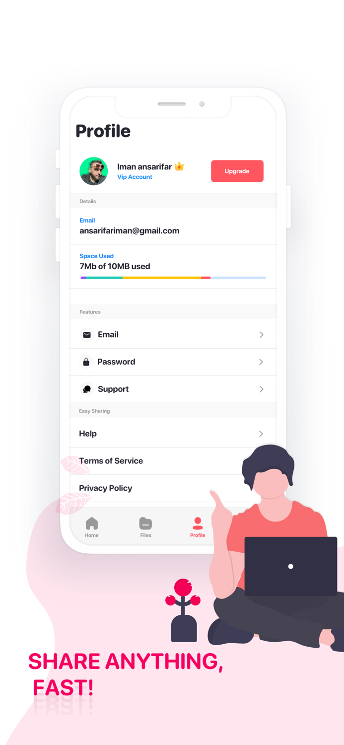 Sweet Share - cloud storage