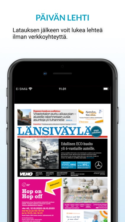 Länsiväylä, päivän lehti