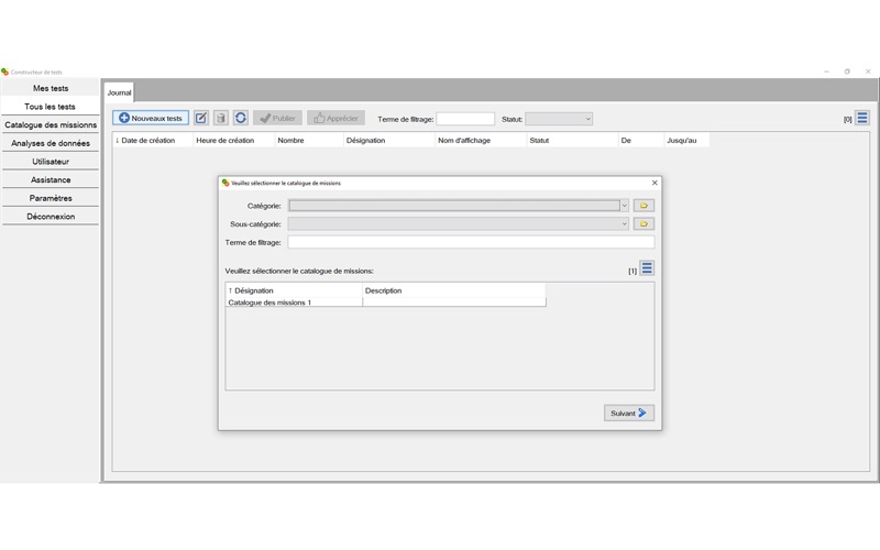 Screenshot #2 pour Constructeur de tests