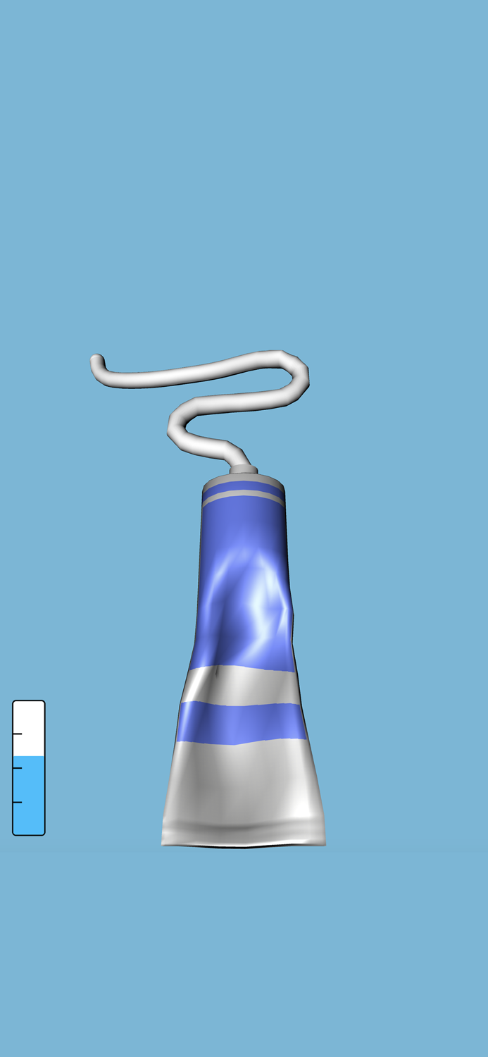 Squeeze the toothpaste