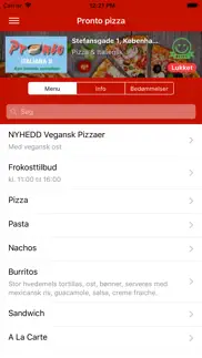 pronto pizza italiano ii iphone screenshot 1