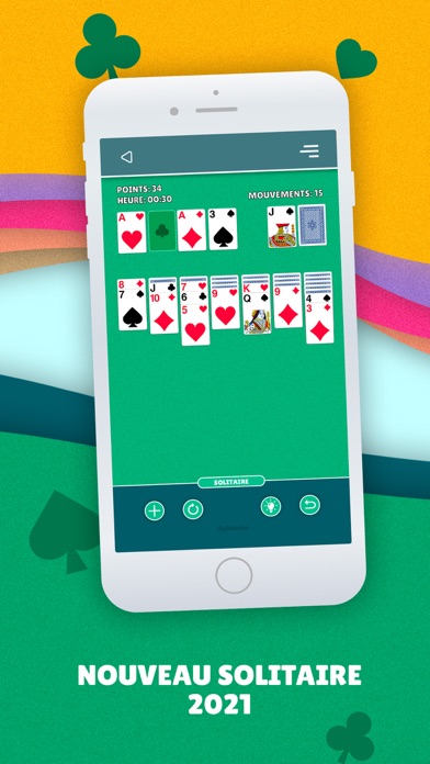 Screenshot #1 pour Solitaire Classique Klondike