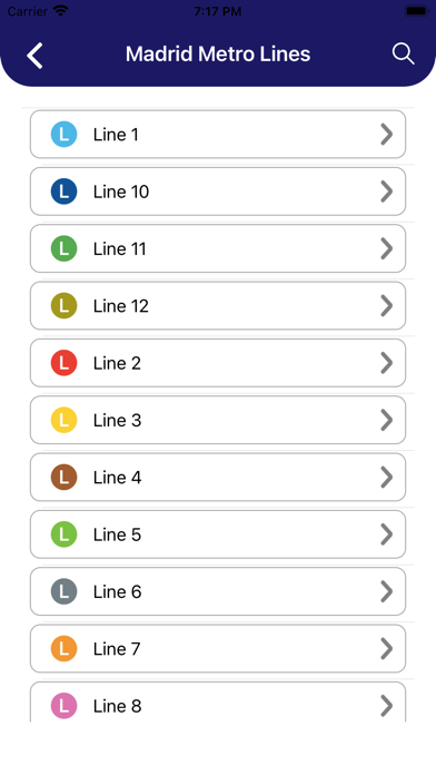 Screenshot #3 pour Madrid Metro Map and Route Pro