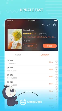 Game screenshot Manga Dogs - webtoon reader hack