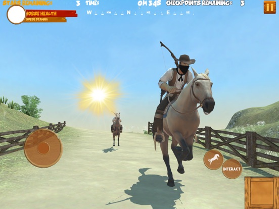 Screenshot #6 pour cavalier de cow-boy de l'ouest