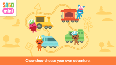 Sago Mini Train Adventure Screenshot