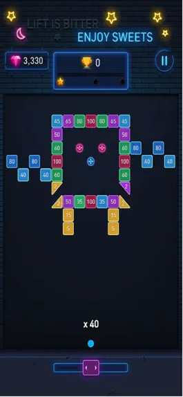 Game screenshot Brick Breaker: SweetMonster hack