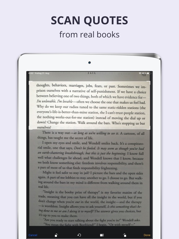 Screenshot #5 pour Citez - App for Book Lovers