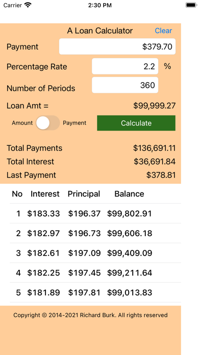 ALoanCalculator