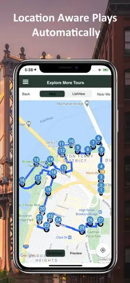 Game screenshot Brooklyn Bridge NYC Audio Tour apk