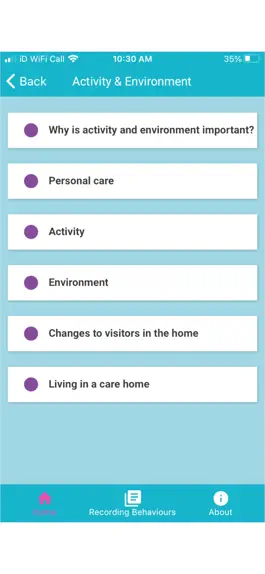 Game screenshot CLEAR Dementia Care apk