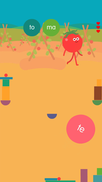 Ordenar as sílabas Screenshot