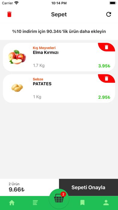 Beşler Fresh Sanal Market Screenshot