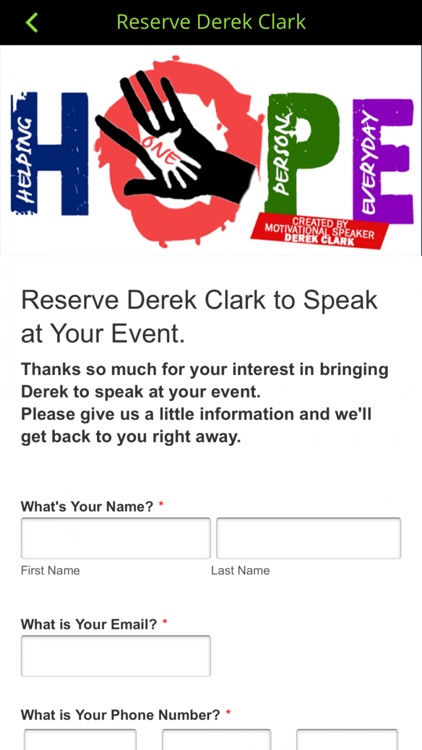 Rap Dad & Speaker Derek Clark