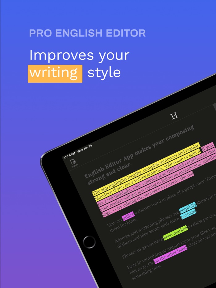 Ernest English Editor