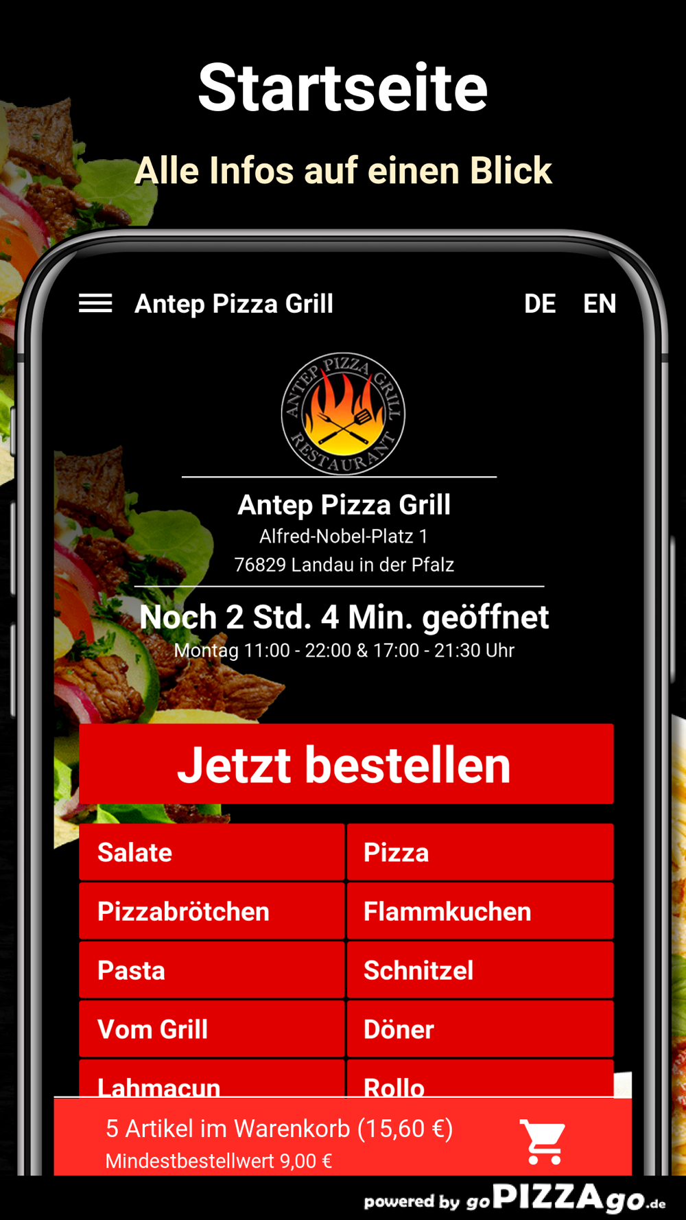 Antep Pizza Grill Landau Free Download App for iPhone - STEPrimo.com