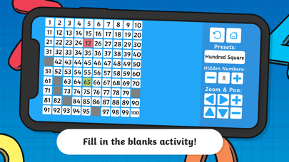Twinkl Interactive 100 Square Screenshot