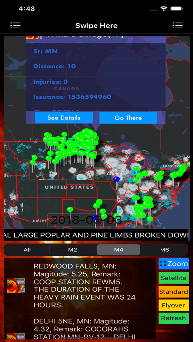 Screenshot #3 pour Instant NOAA Storm Lite