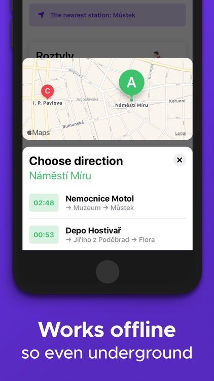 Metroji: Prague Metro App