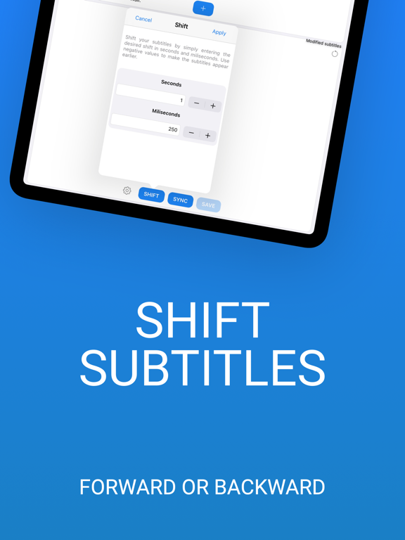 SubShifter - Fix subtitles SRTのおすすめ画像3