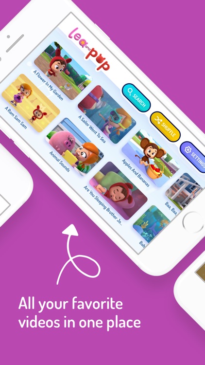 Lea and Pop baby songs cartoon