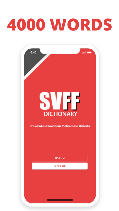 SVFF Dictionary Screenshot