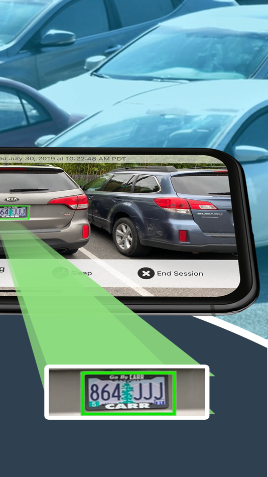 #4. EasyALPR: Parking Enforcement (iOS) 由: SaaS Garden LLC