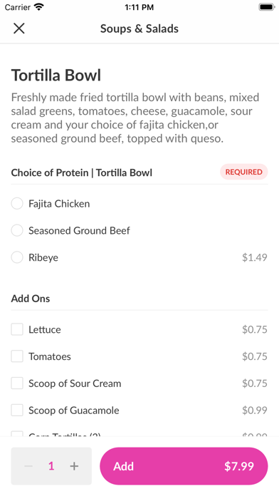 Porton Mexican Kitchen Screenshot