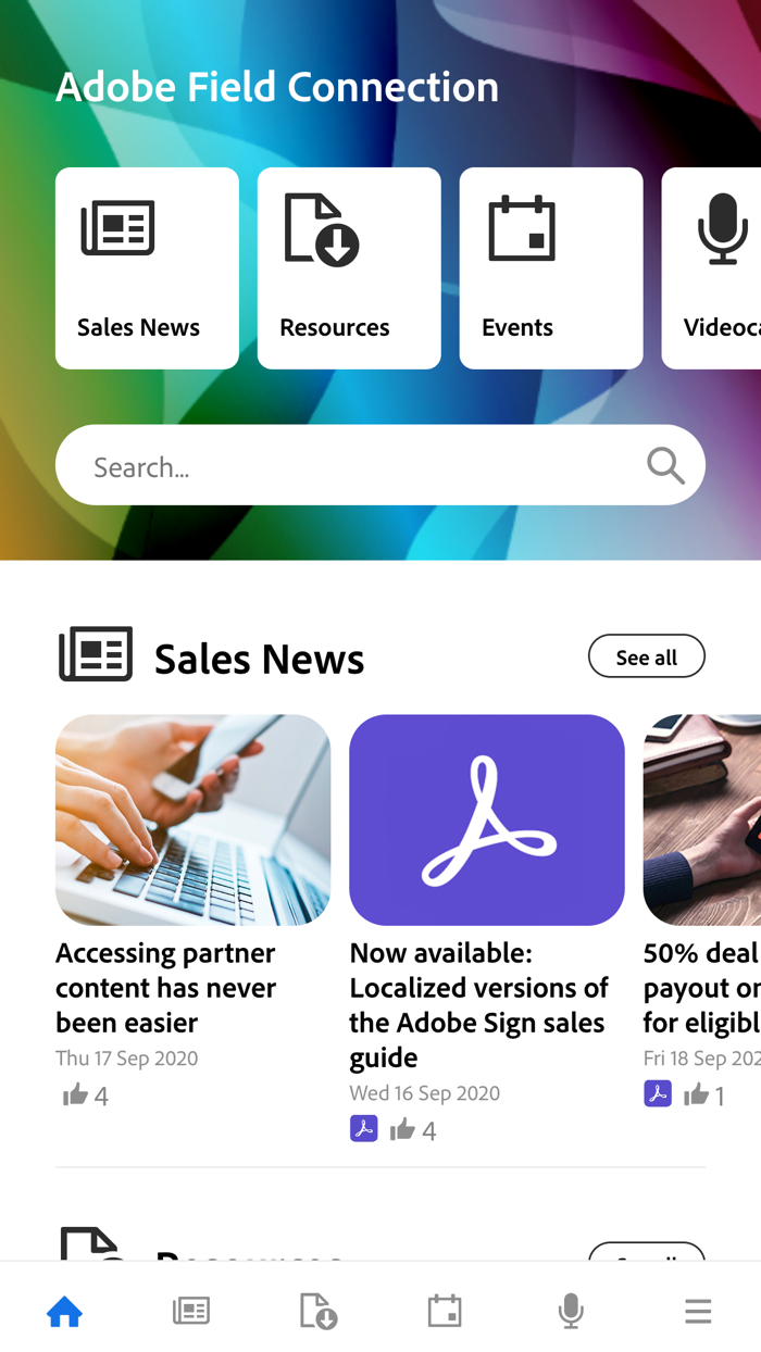 Adobe Field Connection