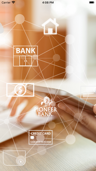 Pioneer Bank Screenshot