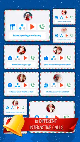 Game screenshot Santa Phone Call – Xmas Chat mod apk