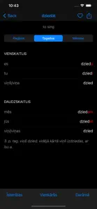 Latvian Verbs screenshot #8 for iPhone