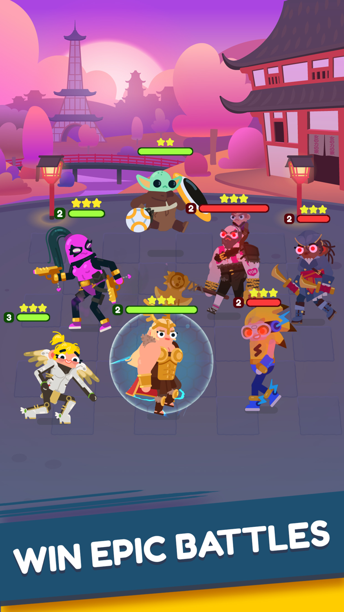 Heroes BattleAuto-Battler RPG