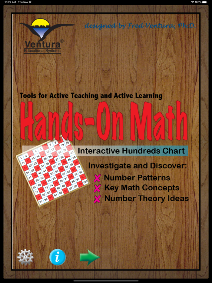 Hands-On Math Hundreds Chart