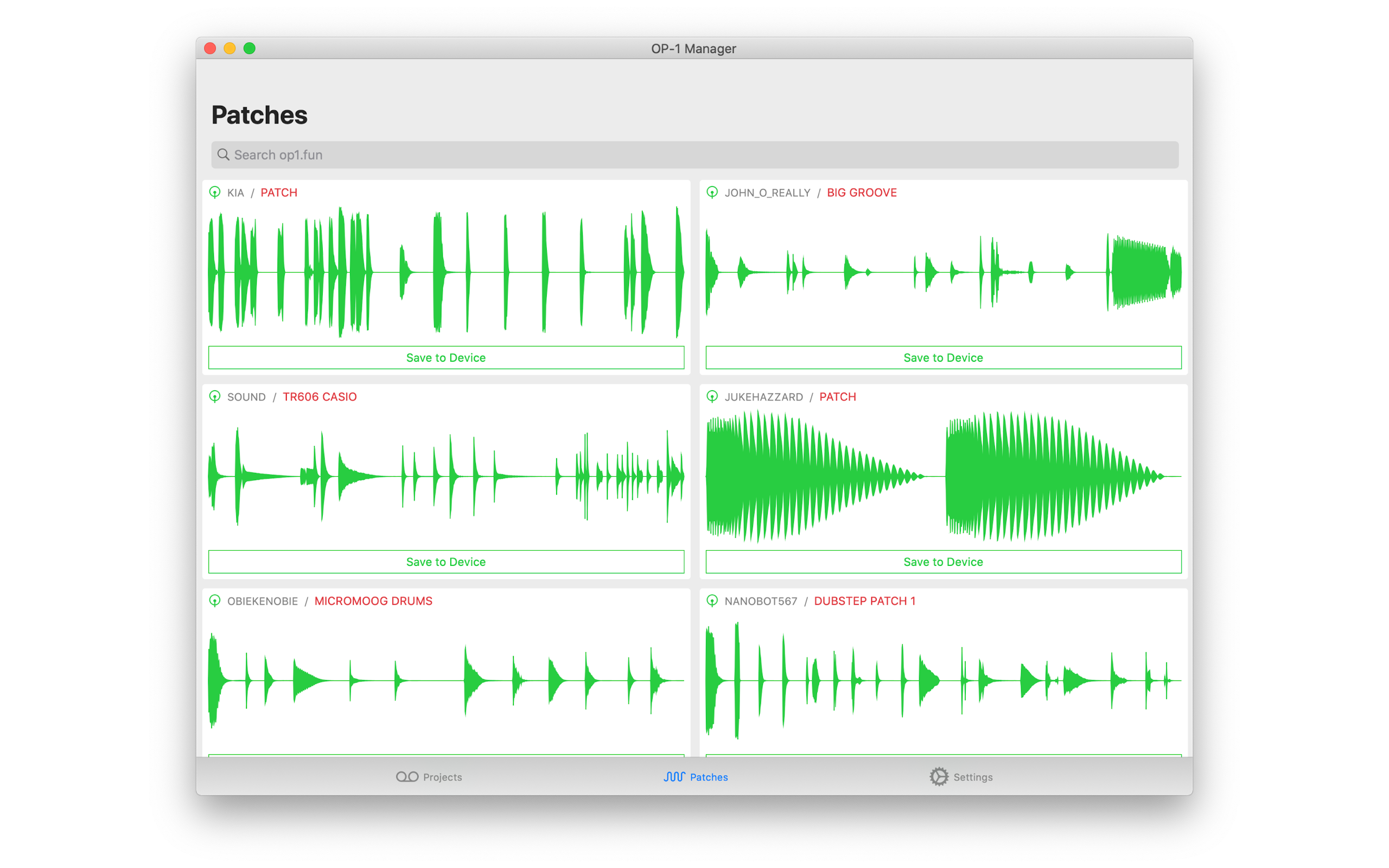 Manager for OP1 screenshot 8