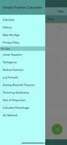 Simple Fraction Calculator PRO screenshot #5 for iPhone