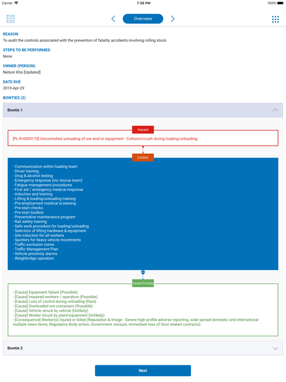 Screenshot #5 pour Risk Management