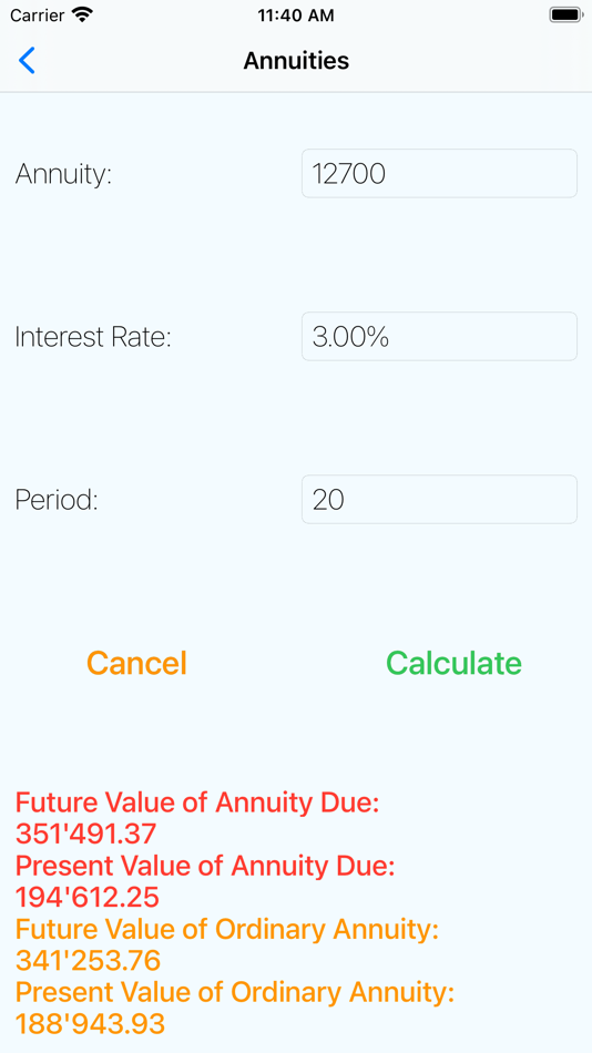 #6. Financial Mathematics Calc (iOS) 由: Francesco Grassi
