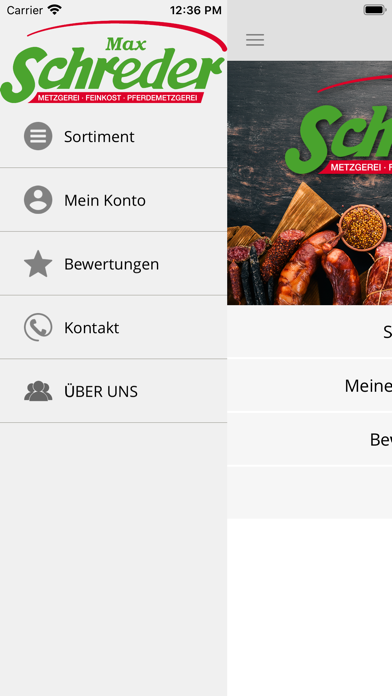 Metzgerei Schreder Screenshot