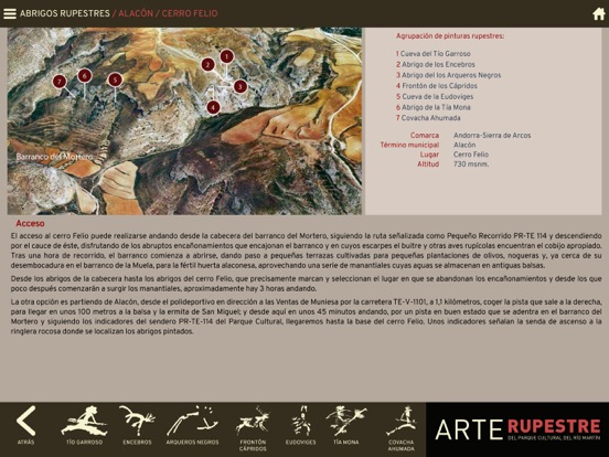 Screenshot #6 pour Arte Rupestre del Río Martín