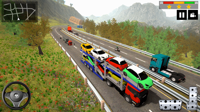 Car Transport Truck Games 2020