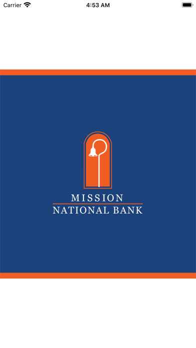 Mission National Bank Mobile Screenshot