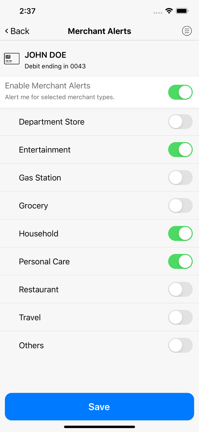 Family Horizons CardMate