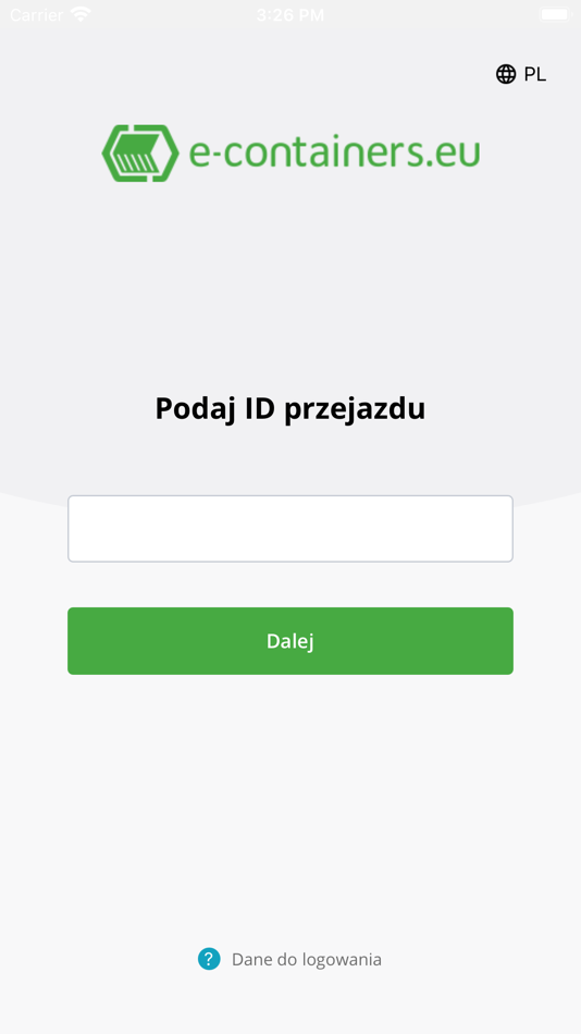 #2. E-containers.eu kierowca (iOS) By: RRMEDIA sp. z o.o.