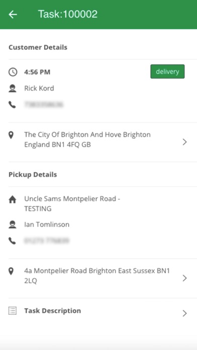 U S Driver app Screenshot